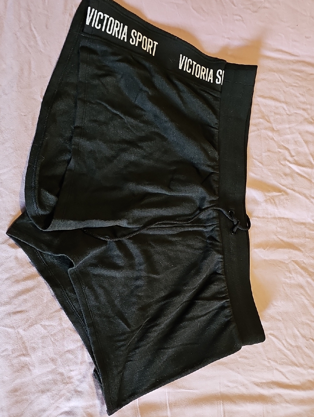 VS Sport Women's Black Athletic Shorts